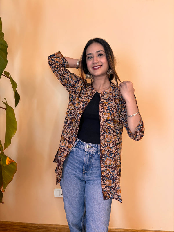 Kalamkari Short Shrug