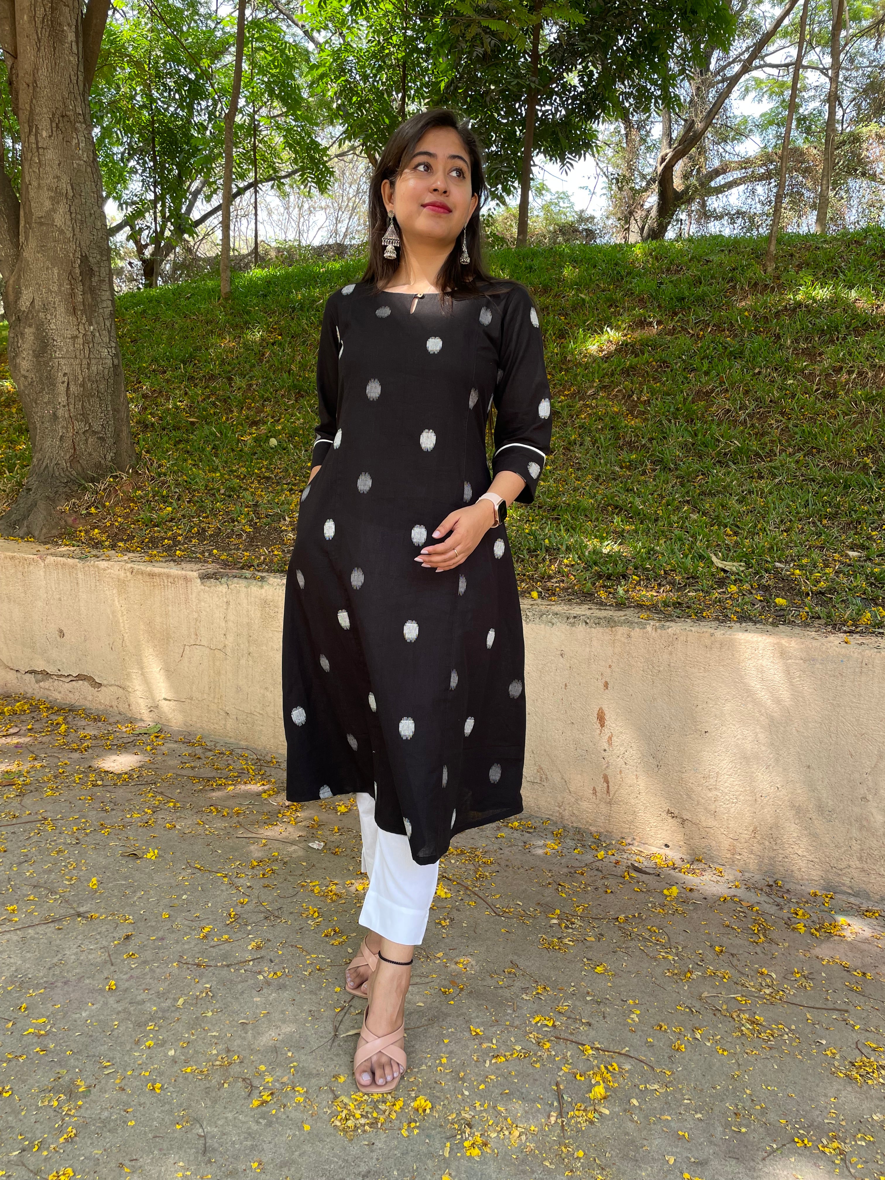 'RAJANI' SOUTH COTTON DOBBY KURTA