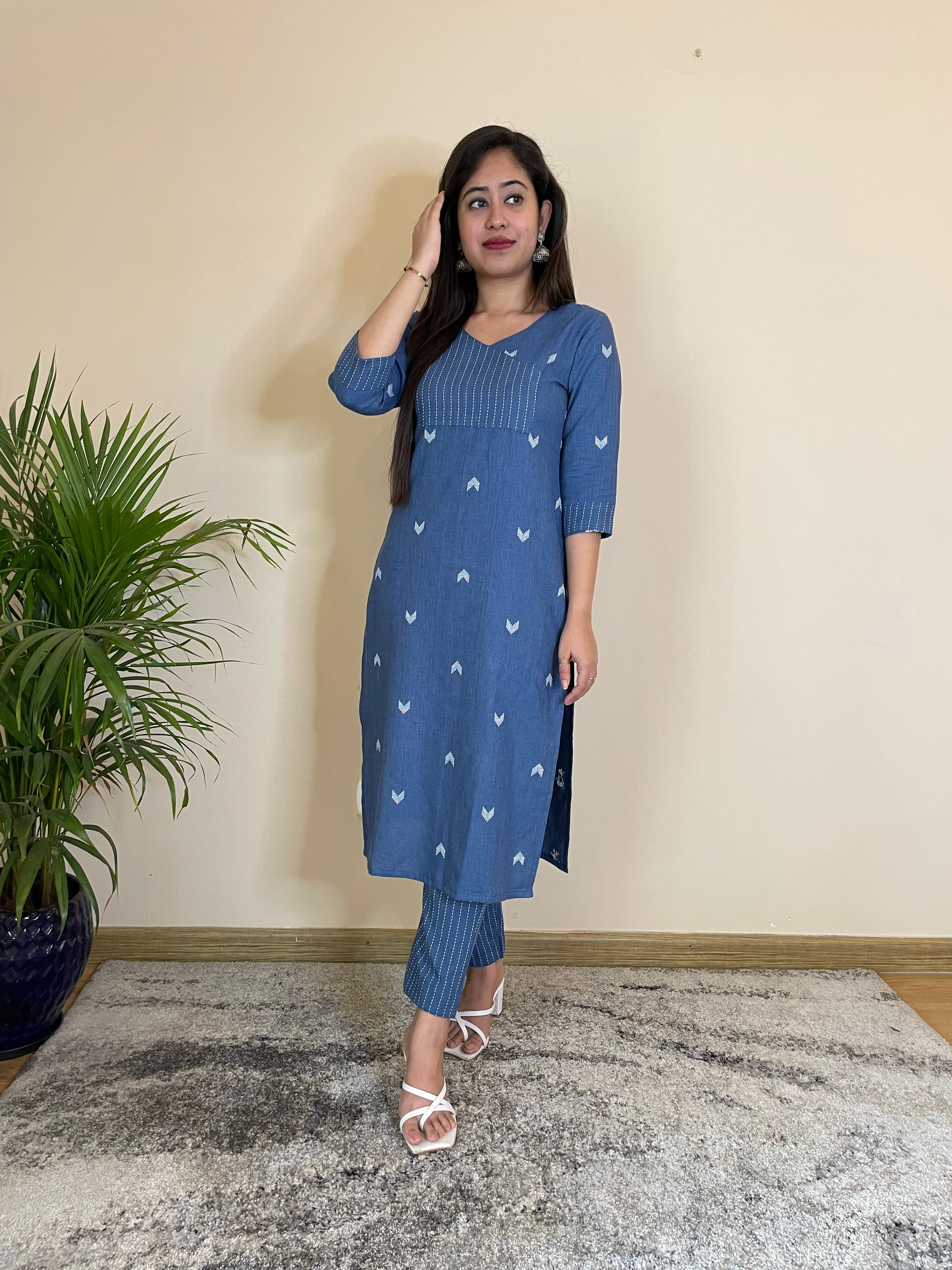 TARANG  OXFORD DENIM SET