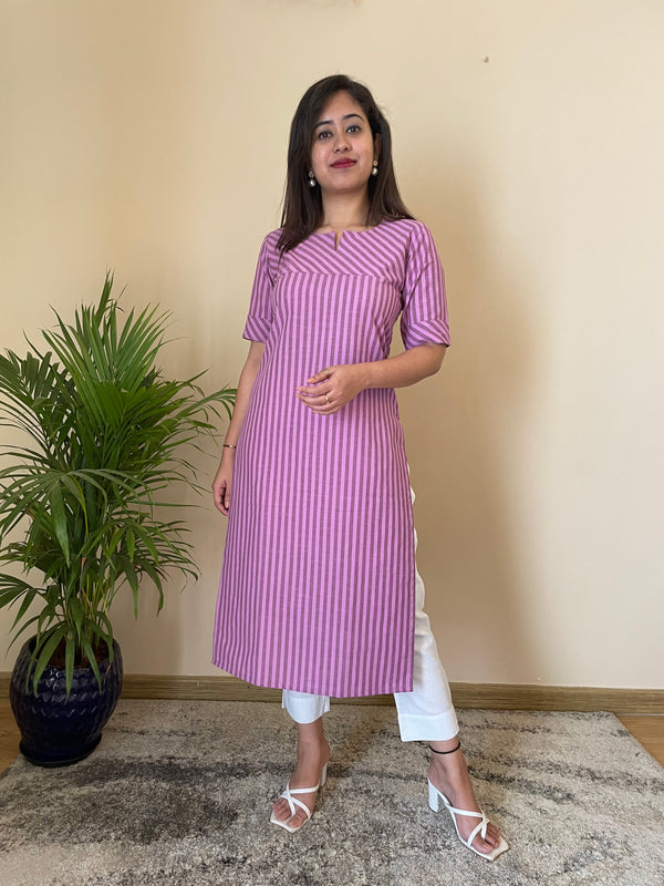 TARANG LILAC KURTA