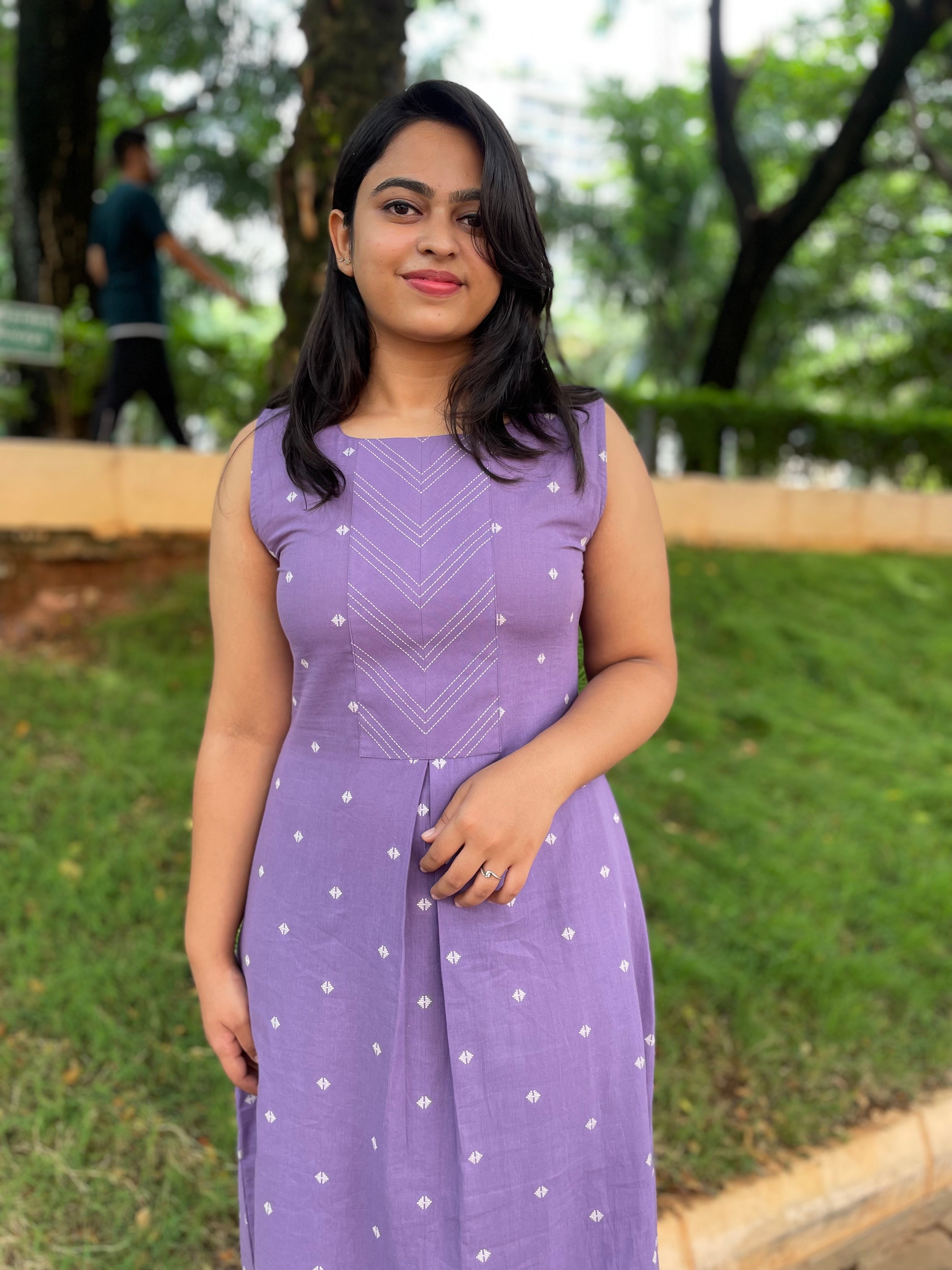 'MOHINI" Purple Dress